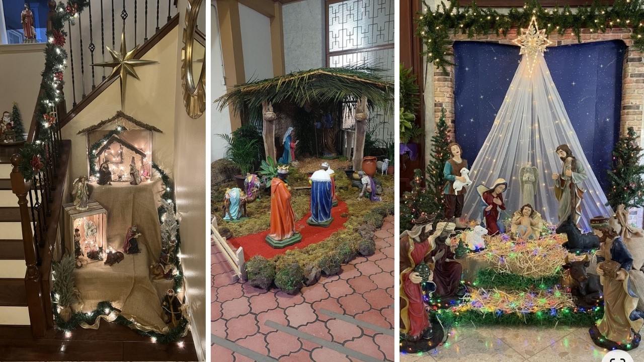 +163 Bellísimas iDEAS para CREAR tu propio NACIMIENTO en casa que deje a todos con la boca abierta