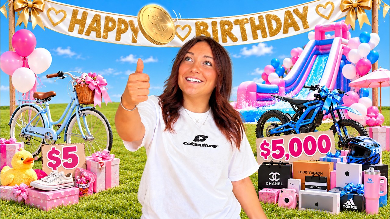 A Coin CONTROLS My Daughter’s Golden Birthday!! 🎂🎁