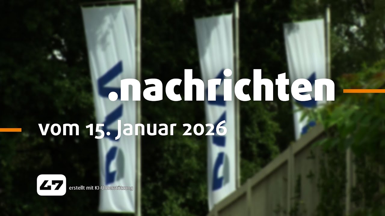 STUDIO 47 .nachrichten | 15.01.2026 | ANONYME HINWEISE: UNREGELMÄSSIGKEITEN BEIM DVV-KONZERN