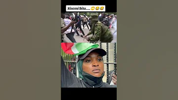 Wakenya Mnaogopa Nini Kenya Kenyanpolitician Maandamano Nairobi Williamruto Demonstration 