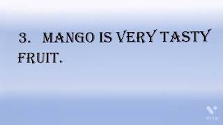 Mango !! 10 Easy Lines on Mango !! Mango Essay !! Power-point Presentation