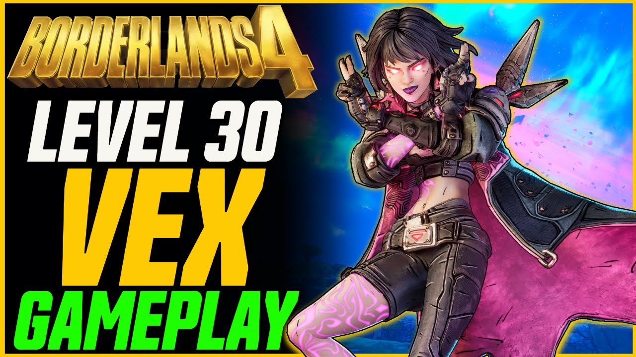 NEW Level 30+ Vex Gameplay! // Borderlands 4 Sniper Vex Gameplay (Early Access)