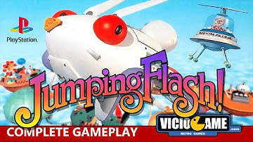🎮 Jumping Flash! (PlayStation) Complete Gameplay