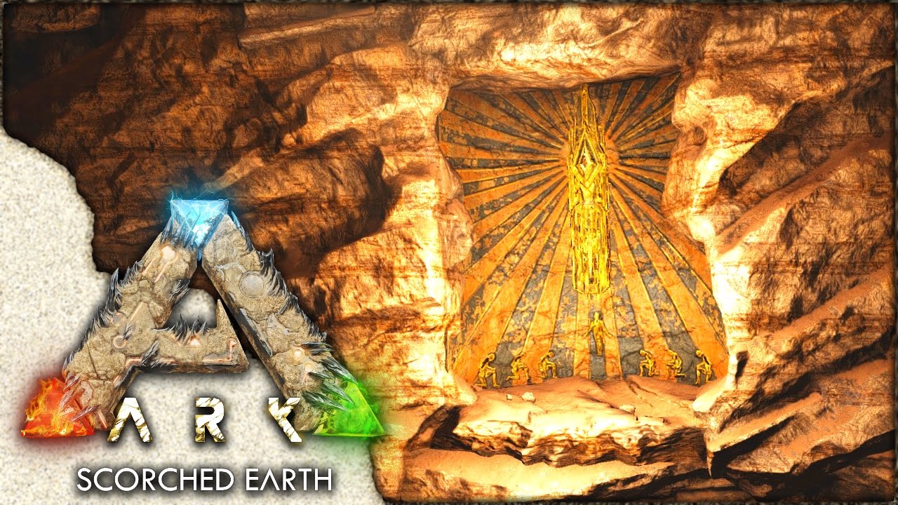 Ark Scorched Earth Ep 8 Scorched Earth Cave Youtube