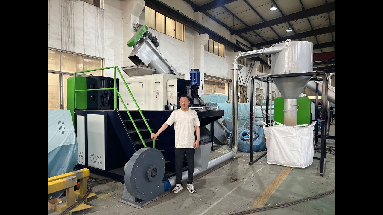 KOOEN KN350 plastic films squeezer machine