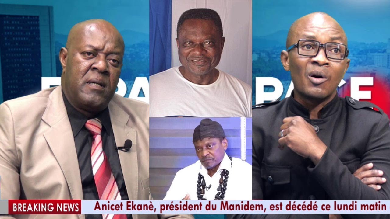 ANICET EKANE EST MORT (50 ANS DE COMBAT POLITIQUE) PAIX À SON ÂME - ESPACE MINÉ DU 01ER DÉCEM. 2025