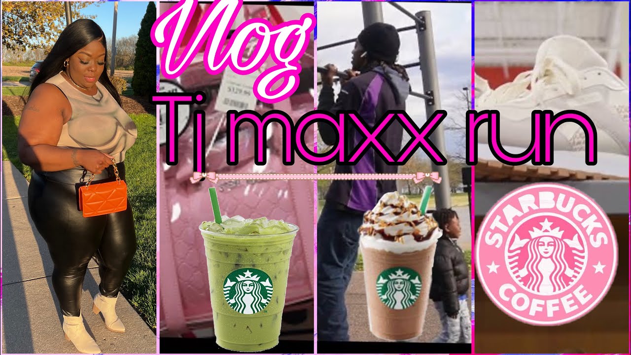 VLOG | T.J Maxx run , Dog park with Akeno & Shiloh + GRWM for a night