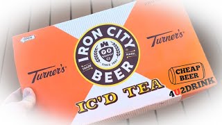 Iron City Turner’s IC’d Tea - A CheapBeer4U2Drink Family Review