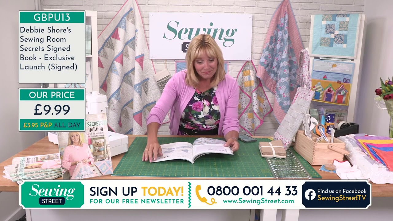 Sewing Street 25/05/20 Debbie Shore's Sewing Room Secrets Quilting