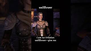 wallflower — Dragon age : Origins dialogue scene