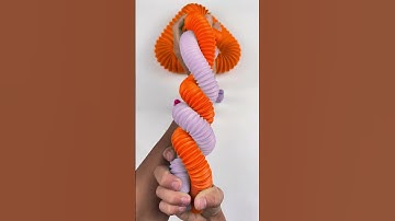 Robot Creating ASMR Crunchy POPs-DIY  #satisfyingvideos #relaxing #creative #oddasmr #poptubesound