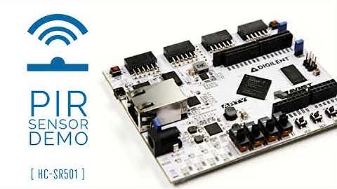 VEGA Processor HC SR501 PIR Sensor Demo