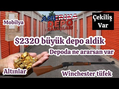 $2320 büyük depo aldık / Depoda yok yok