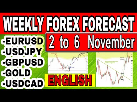 (2  to 6  November ) weekly forex forecast | EURUSD / GBPUSD / USDJPY /GOLD | forex trading |English