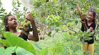 My Natural Food: Find meet natural rambutan fruit for food - Natural rambutan eating delicious #12