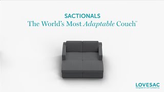 Sactionals: The World's Most Adaptable Couch™ - 2020 by Lovesac 40,097 views 4 years ago 31 seconds