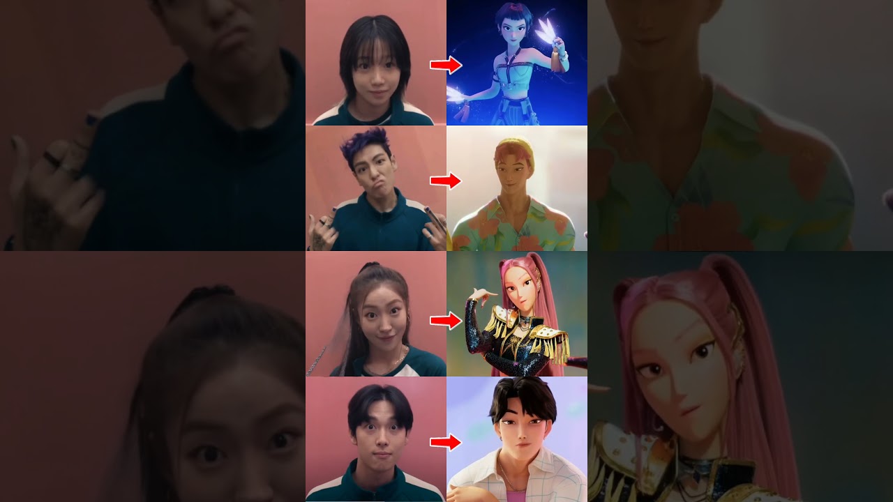 Squid Game & KPop Demon Hunters "Mm?"