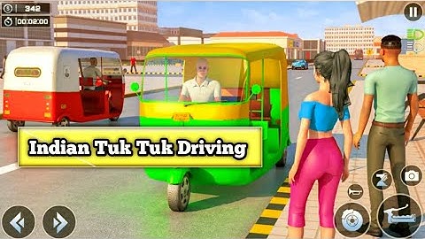 Tuk Tuk Auto Rickshaw Game.. GamePark.. Android Gamplay..  @life0044-r7w