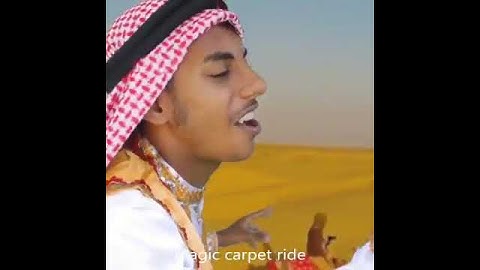 A Whole New World Arabic Aladdin Style