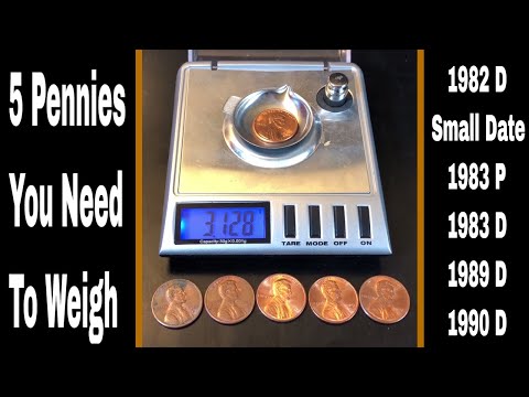 5 Modern Pennies You Need To Weigh Up - Copper Or Zinc?