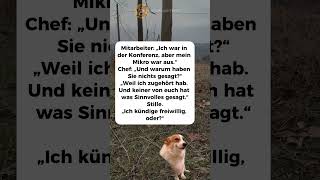Mein Mikro war aus 🤣 #humor #witze #funny #lustig #lachen #witzig