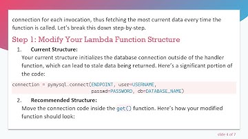 Resolving AWS Lambda Function Issues: Ensure Updated Values Without Redeployment