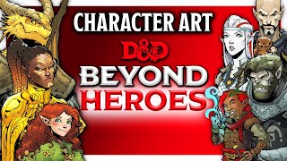 Drawing Character Art for Beyond Heroes - Max Dunbar