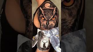 Owl tattoo new 2023