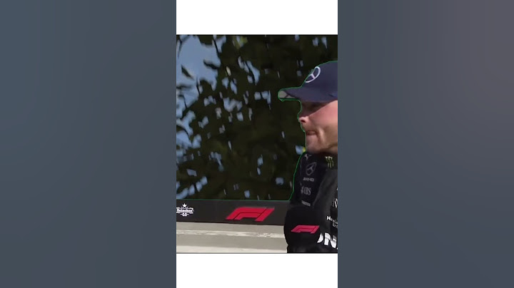 Bottas' Reaction to a HUGE Crash in Italy