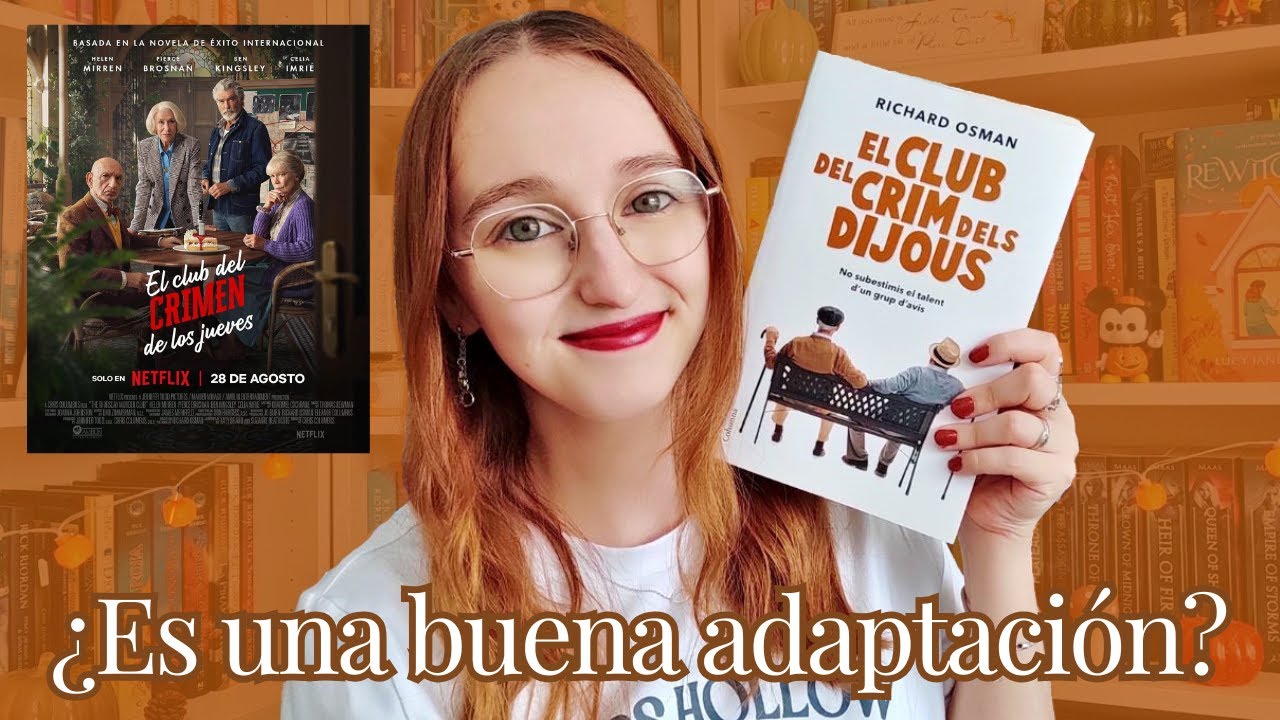 El club del crimen de los jueves🔪🍰 el libro vs la película de Netflix (spoilers menores)