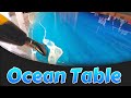 Epoxy Ocean Table Step by Step | Stone Coat Countertops