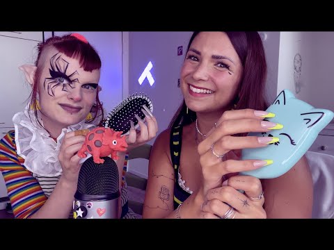 ASMR mit AnnyFullASMR - Top 5 ASMR Triggers - Ich besuche eure Lieblings-TikToker Part 1