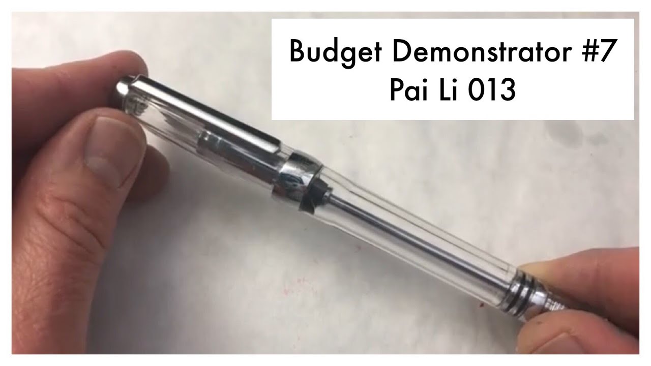 Pai Li 013 (Wing Sung 3013) - Budget Demonstrator Fountain Pen Review #7