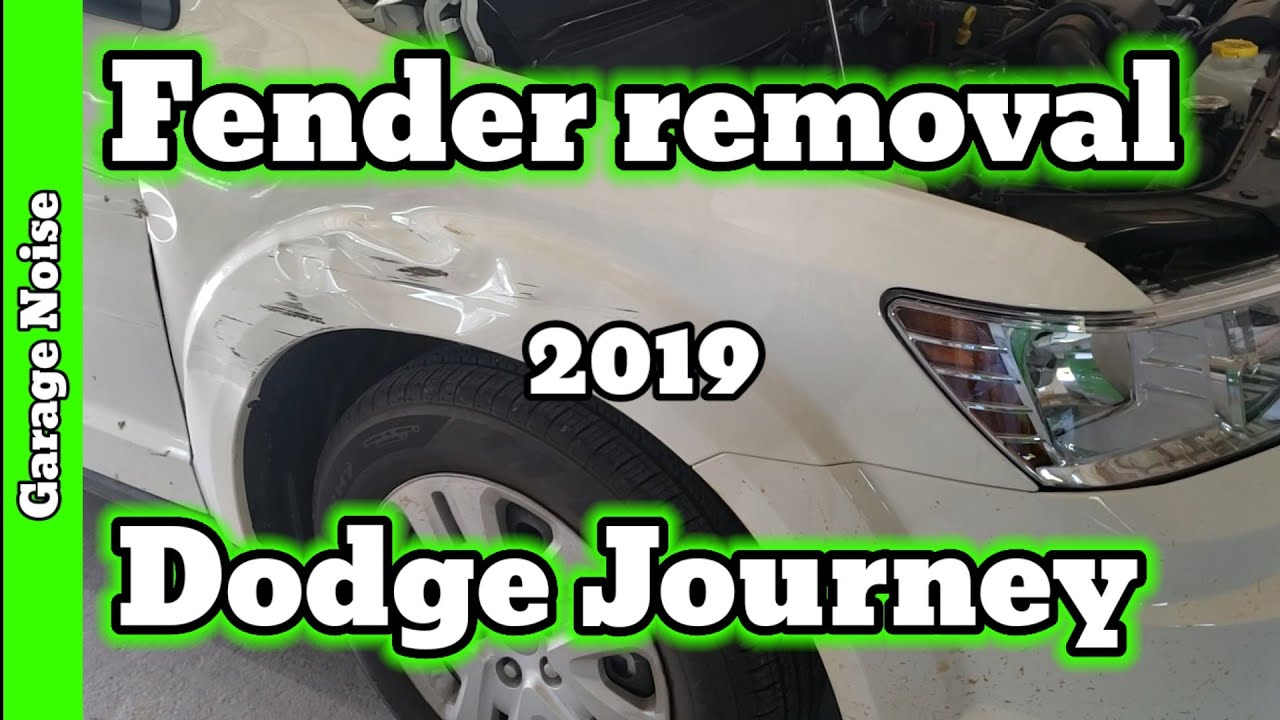 How to remove fender 2019 Dodge journey YouTube