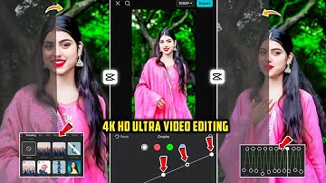 Trending 4K, 8K, 16K, Video Editing In Capcut | Capcut video Editing | Capcut Video edit tutorial