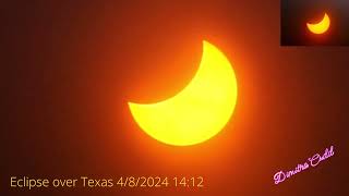 Solar Eclipse, almost over! 4/8/2024 14:06-14:53