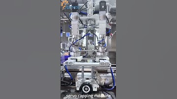 Plastic bottle capping machine, capping machine, servo capping machine