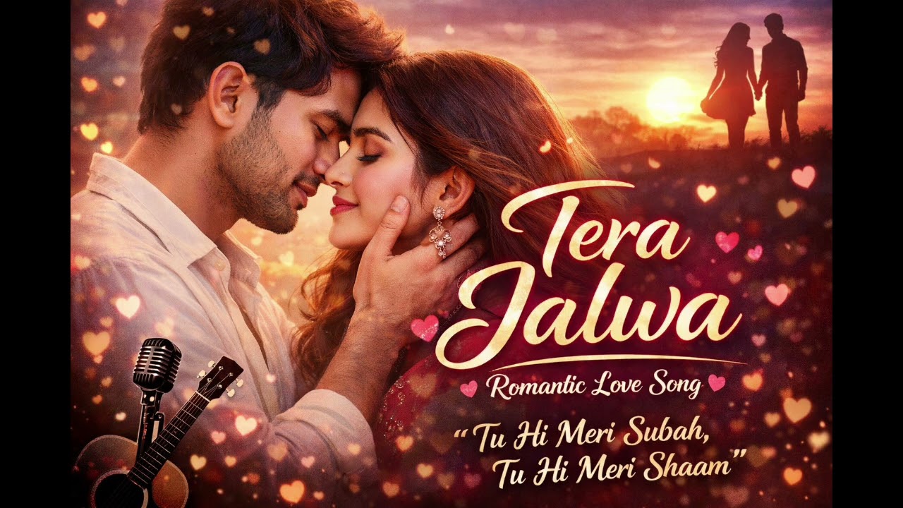 Tera Jalwa ✨ | New Romantic Hindi Song | Love Vibes 💫