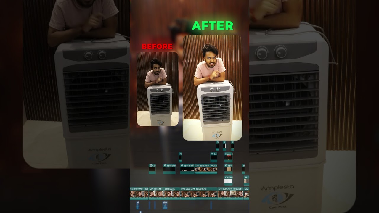 "Stay Cool Anywhere with This Portable Mist Cooler!"