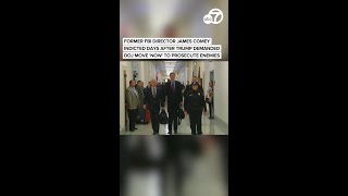 Former FBI Director James Comey indicted