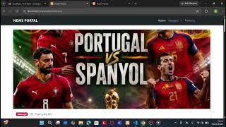 Tugas Presentasi Portal Web - NEWSPORTAL screenshot 5