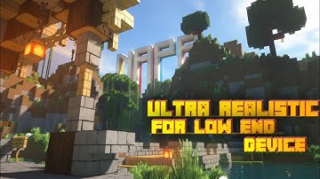 Ultra realistic texture pack and shaders for Minecraft pocket edition |No Clickbait ||