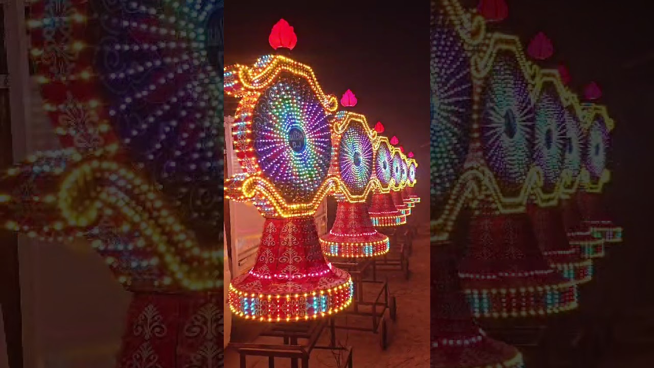 Dj thela light TAWAHI LED #viral #electrical #prayagraj