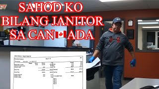 SAHOD KO BILANG JANITOR SA CANADA