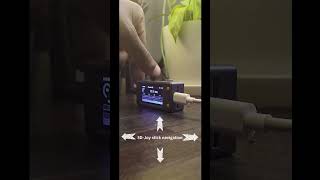 🔥Tech ഉം Nostalgia ഉം ഒറ്റ Frame ൽ! LillyGo AMOLED Powered FM Radio! # #arduino#esp32 #shorts #radio