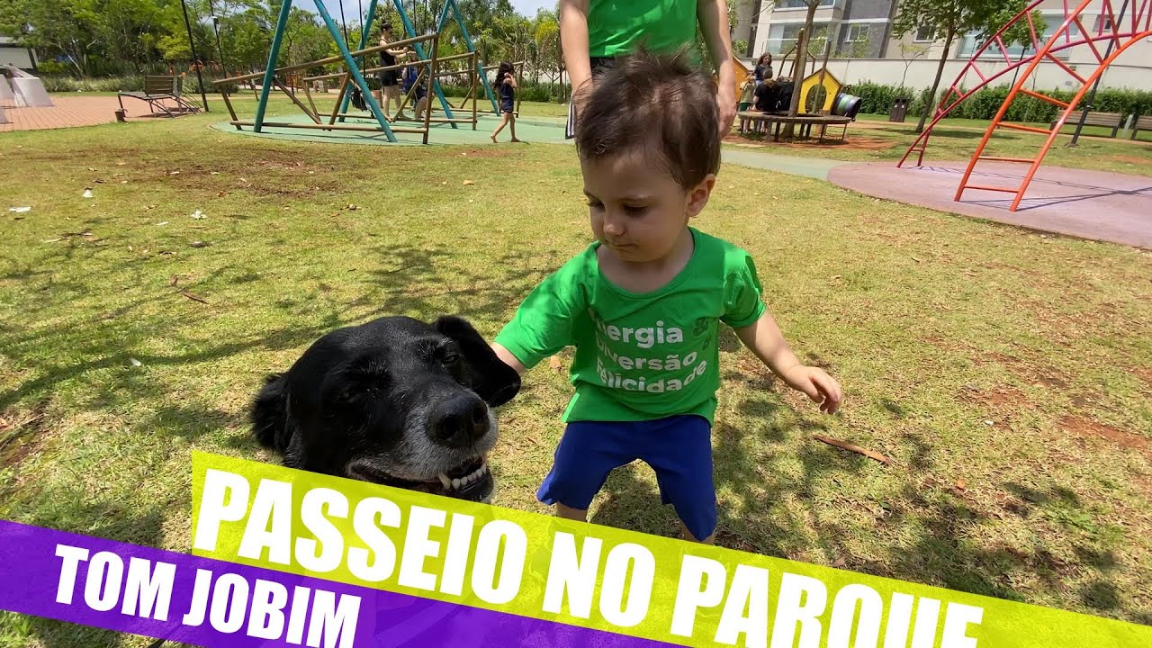 Levando a Mel para passear no Parque Tom Jobim | Os Sobrinhos do Tio Walter