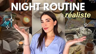 Night Routine Réaliste Routine Du Soir Cosy Dune Fille Au Chômage