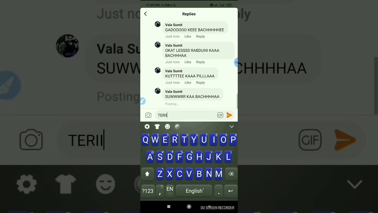 ON VIDEO COPY MARNE WALA TATTA 😛 - YouTube