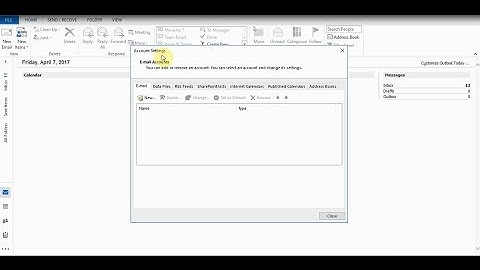 Hướng dẫn cấu hình gửi và nhận mail trên Outlook 2013(POP/POP3)