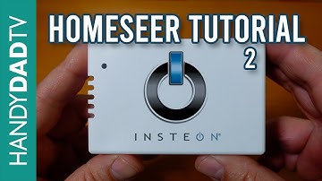 HomeSeer Tutorial (part 2) featuring MNS Insteon Plug-in